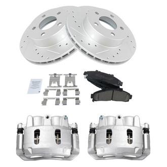 TRQ® - Performance Ceramic Brake Kit with Calipers