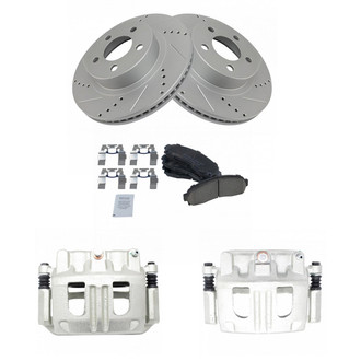 TRQ® - Performance Ceramic Brake Kit with Calipers