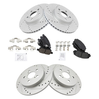 TRQ® - Performance Ceramic Brake Kit
