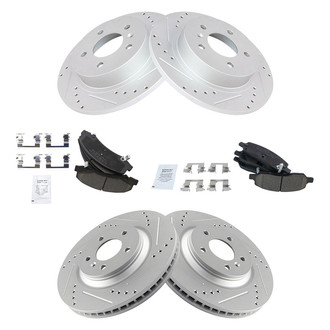 TRQ® - Performance Ceramic Brake Kit
