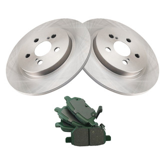 TRQ® - Rear Disc Brake Kit with Ceramic Pads