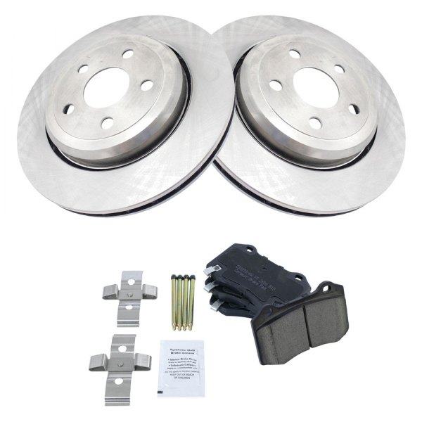 TRQ® - Rear Disc Brake Kit with Ceramic Pads