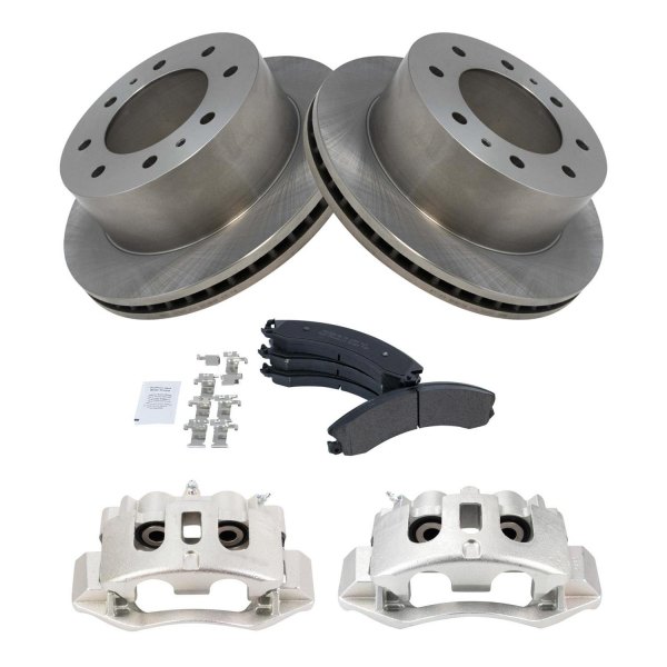TRQ® - Semi-Metallic Brake Pad & Rotor Kit