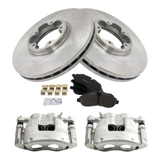 TRQ® - Disc Brake Kit with Ceramic Pads and Calipers