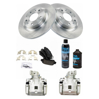 TRQ® - Disc Brake Kit with Ceramic Pads and Calipers