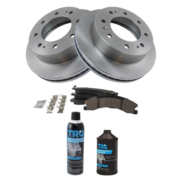 TRQ® - Front Disc Brake Kit with Ceramic Pads