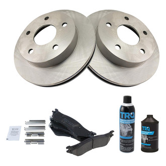 TRQ® - Front Disc Brake Kit with Ceramic Pads