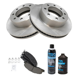 TRQ® - Front Disc Brake Kit with Ceramic Pads