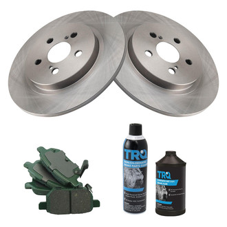 TRQ® - Rear Disc Brake Kit with Ceramic Pads