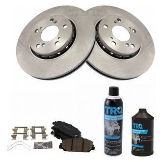 TRQ® - Front Disc Brake Kit with Ceramic Pads