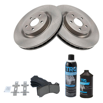 TRQ® - Front Disc Brake Kit with Ceramic Pads