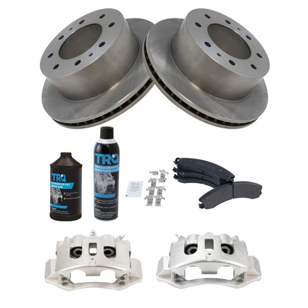 TRQ® - Semi-Metallic Brake Pad & Rotor Kit