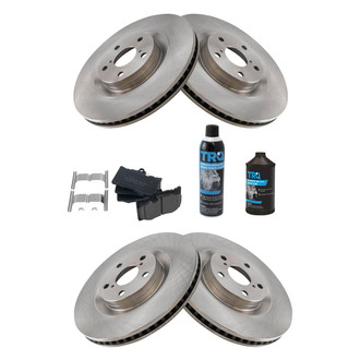 TRQ® - Front Disc Brake Kit with Ceramic Pads