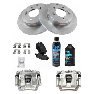 TRQ® - Rear Disc Brake Kit with Ceramic Pads