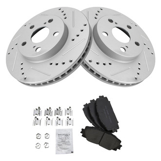TRQ® - Performance Ceramic Brake Kit