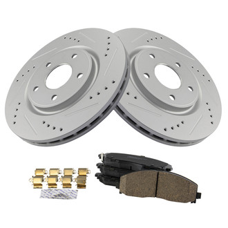 TRQ® - Performance Ceramic Brake Kit