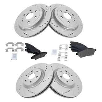 TRQ® - Performance Ceramic Brake Kit