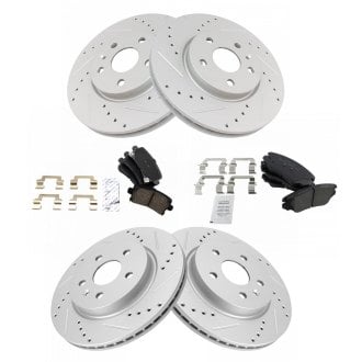 TRQ® - Performance Ceramic Brake Kit