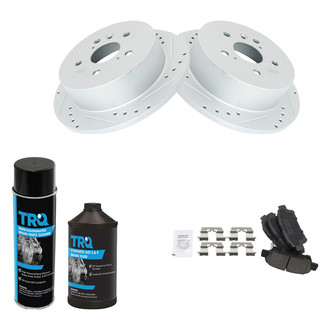 TRQ® - Performance Ceramic Rear Brake Kit