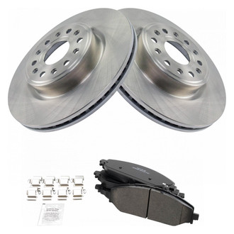 TRQ® - Front Disc Brake Kit with Ceramic Pads