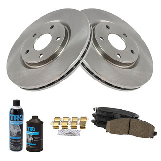 TRQ® - Front Disc Brake Kit with Ceramic Pads