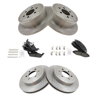 TRQ® - Disc Brake Kit with Ceramic Pads