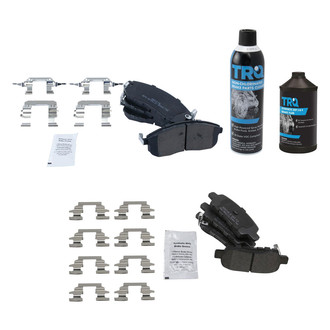 TRQ® - Semi-Metallic Disc Brake Pads