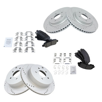TRQ® - Performance Ceramic Brake Kit