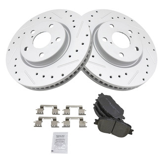 TRQ® - Performance Semi-Metallic Brake Kit