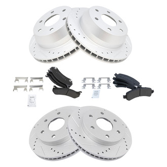 TRQ® - Performance Semi-Metallic Brake Kit