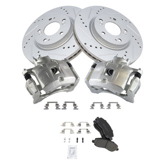 TRQ® - Performance Ceramic Brake Kit with Calipers