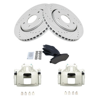 TRQ® - Performance Ceramic Brake Kit with Calipers