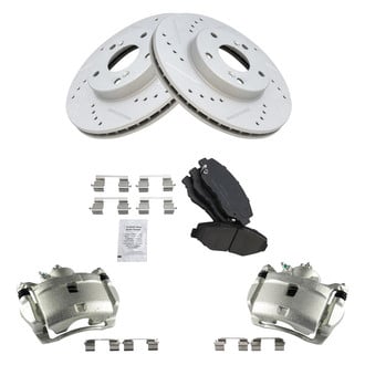 TRQ® - Performance Ceramic Brake Kit with Calipers
