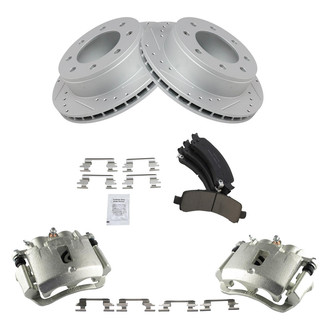 TRQ® - Performance Ceramic Brake Kit with Calipers