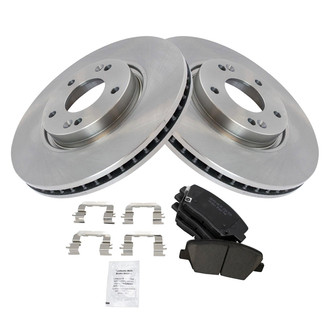 TRQ® - Front Disc Brake Kit with Ceramic Pads