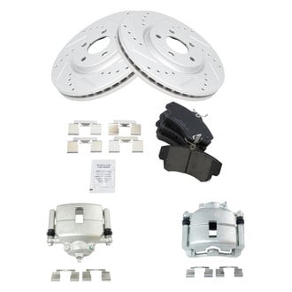 TRQ® - Performance Ceramic Brake Kit with Calipers