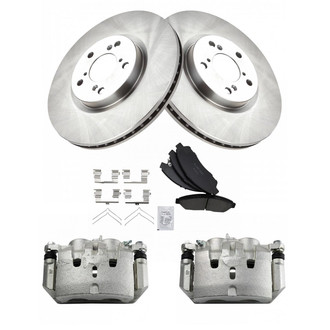 TRQ® - Disc Brake Kit with Ceramic Pads and Calipers
