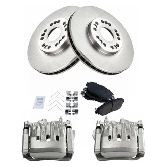 TRQ® - Disc Brake Kit with Ceramic Pads and Calipers