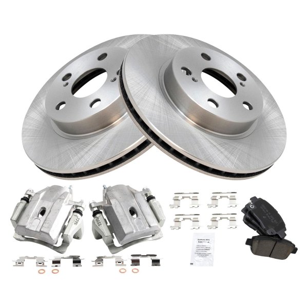 TRQ® - Performance Ceramic Front Brake Kit with Calipers