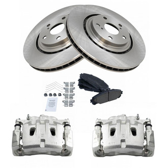 TRQ® - Disc Brake Kit with Ceramic Pads and Calipers