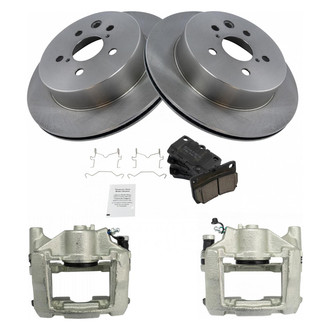 TRQ® - Disc Brake Kit with Ceramic Pads and Calipers
