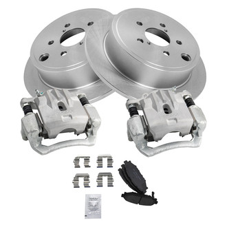 TRQ® - Disc Brake Kit with Ceramic Pads and Calipers