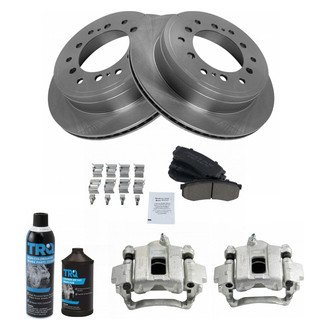 TRQ® - Performance Ceramic Rear Brake Kit