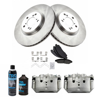 TRQ® - Performance Ceramic Front Brake Kit