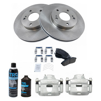 TRQ® - Performance Ceramic Front Brake Kit