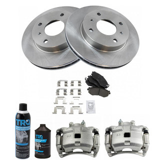 TRQ® - Performance Ceramic Front Brake Kit
