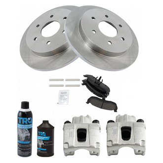 TRQ® - Performance Ceramic Rear Brake Kit