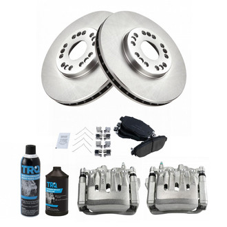 TRQ® - Performance Ceramic Front Brake Kit