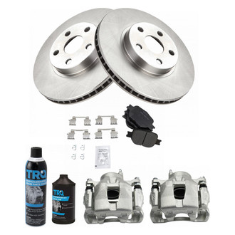 TRQ® - Performance Ceramic Front Brake Kit
