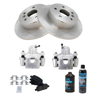 TRQ® - Rear Disc Brake Kit with Ceramic Pads and Calipers